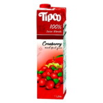 Tipco 100% Cranberry Mixed Fruit Juice