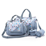Custom Design Cartoon One Shoulder Mummy Bag