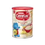mixed fruit wheat baby cereal with milk