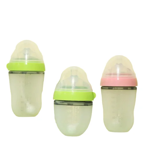 Xunyi Wide Mouth Silicone Feeding Bottle
