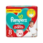 Pampers Baby Dry Pants Size 8-43 pcs