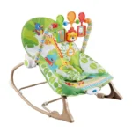 Infant To Toddler Baby Rocker With Musical Toy Bar And Vibrations