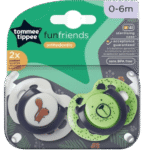 Tommee Tippee Fun Friends Orthodontic Soothers (2-Pack, 0-6 months) price in BD